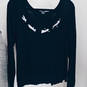 Disney Peter Pan Silhouette Sweater